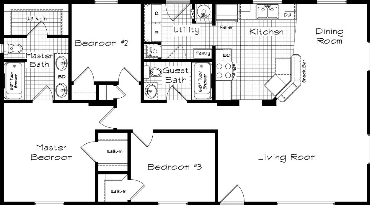 Cedar canyon 2032 floor plan home features