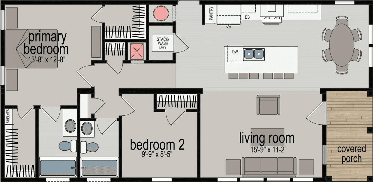 Agate bay floor plan home features