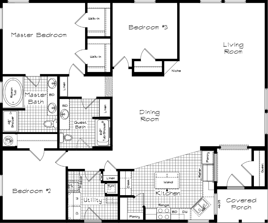 Cedar canyon 2060 floor plan home features