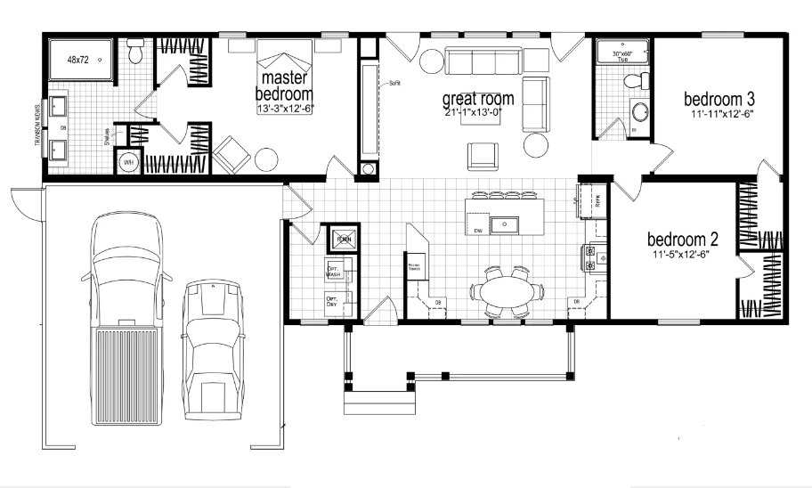 Gs helena floor plan home features