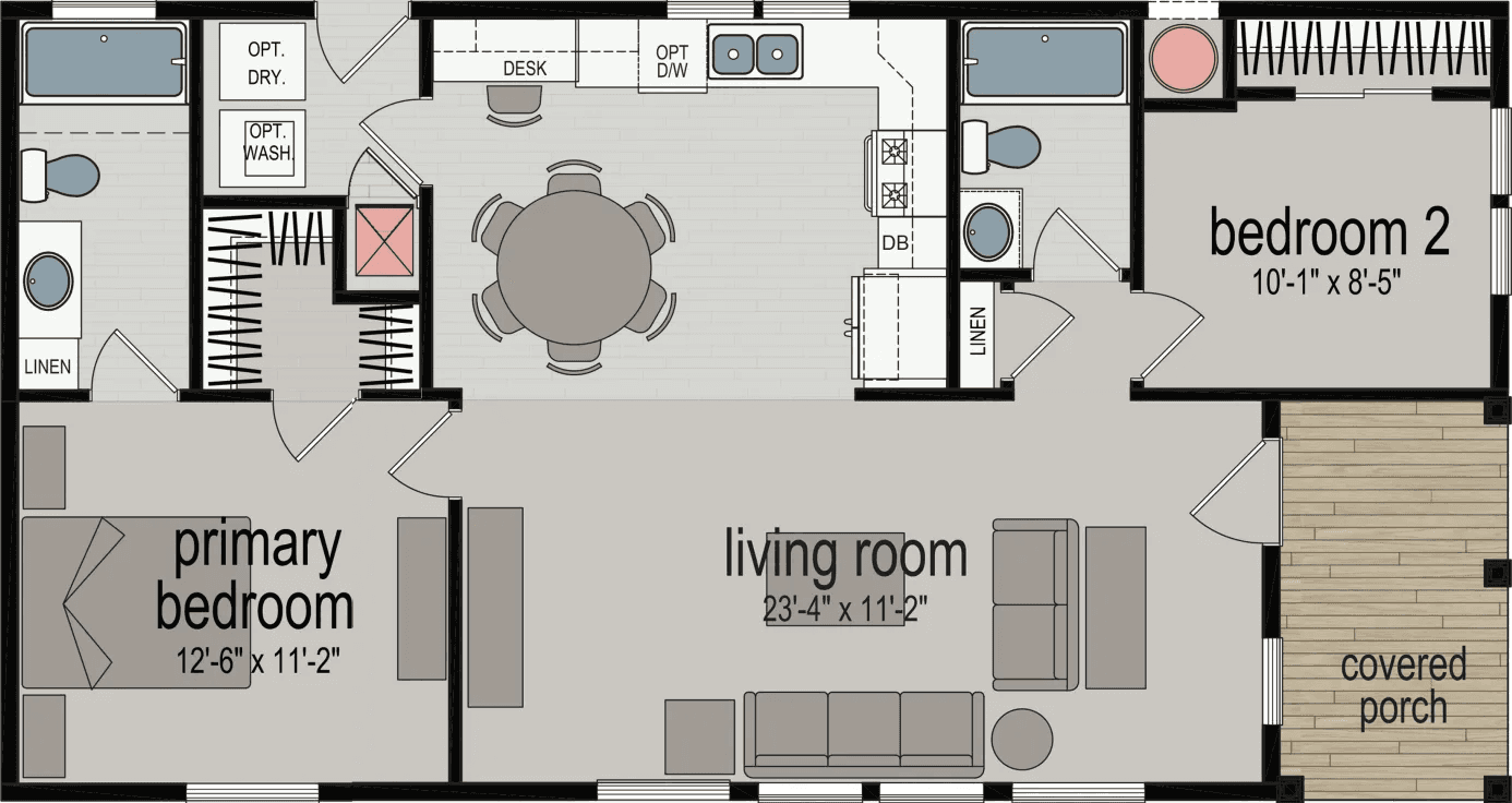 Elmore bay (b) floor plan cropped home features