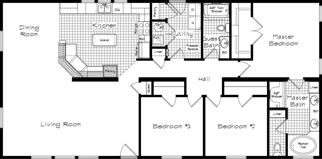 Cedar canyon 2057 floor plan home features