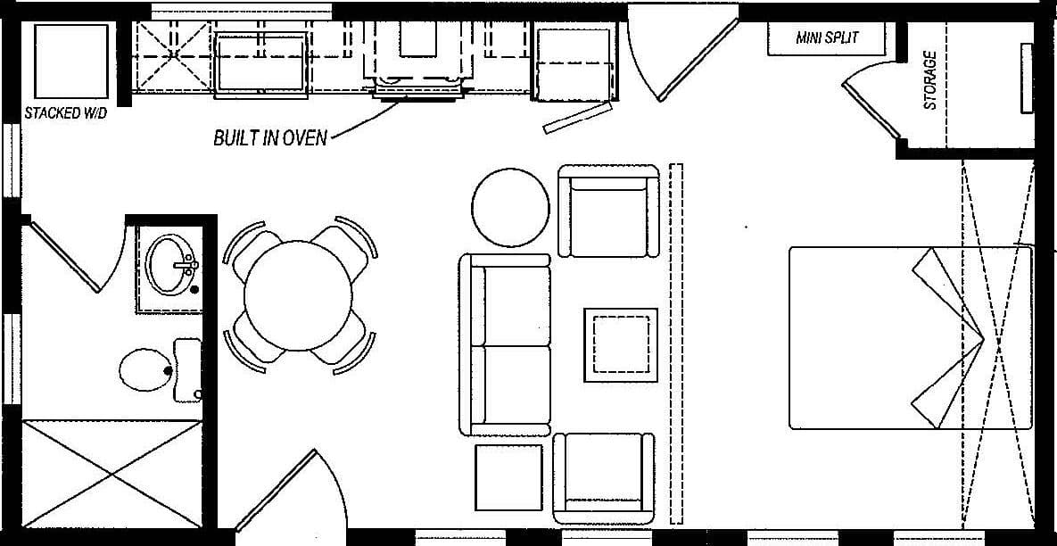 Gs 435 adu hero and floor plan home features