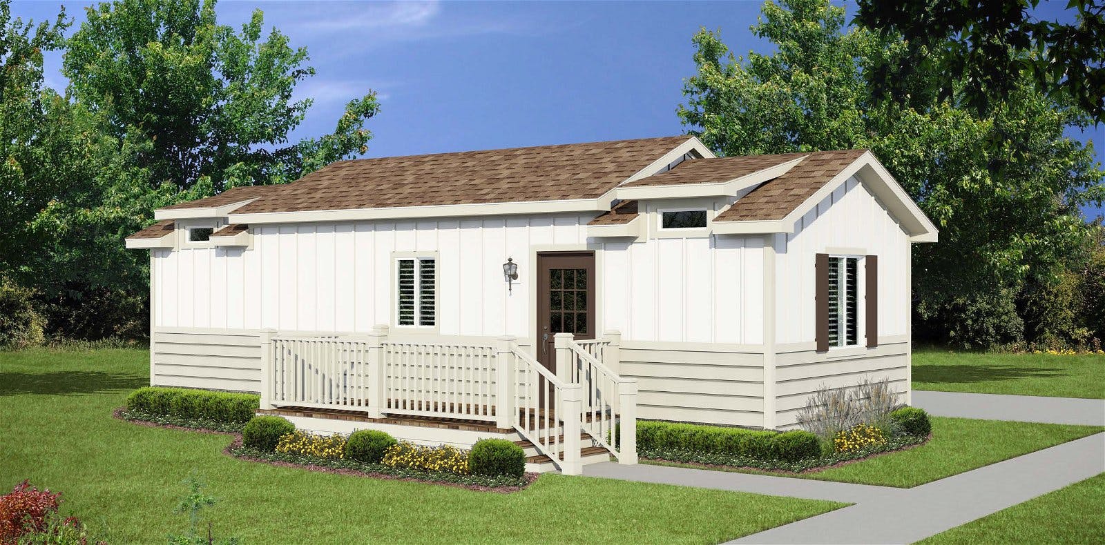 Bd 83 hero, elevation, and exterior home features