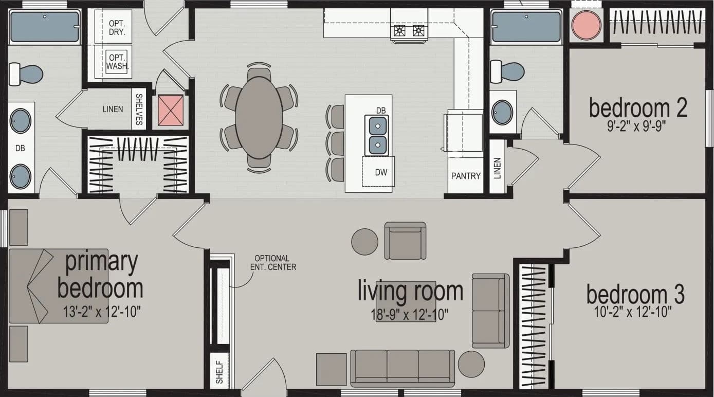 Point loma floor plan home features