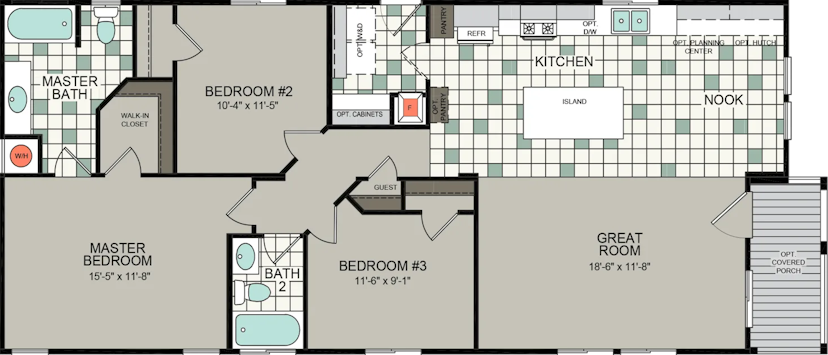 Kingsbrook kb-54 hero and floor plan cropped home features